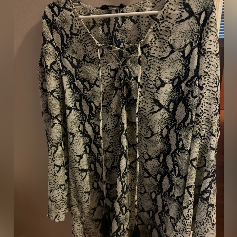 Snakeskin Dress